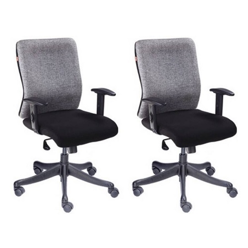 Combo 002 Black And Grey Office Chair